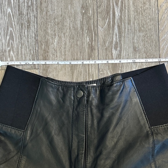 BAGATELLE | Vintage Black Authentic Leather Pants - Picture 14 of 16